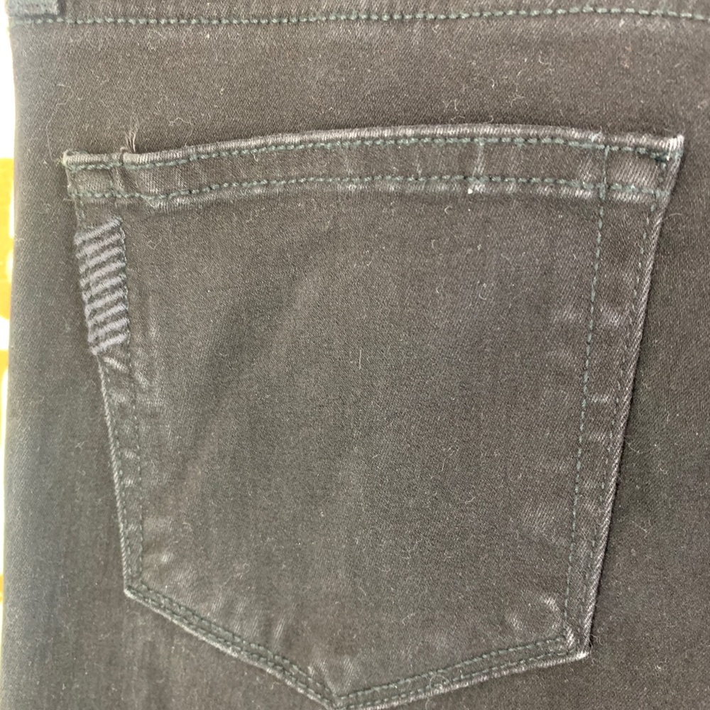 PAIGE Black Velvet Skinny Denim Jeans Size 29 - Picture 9 of 13